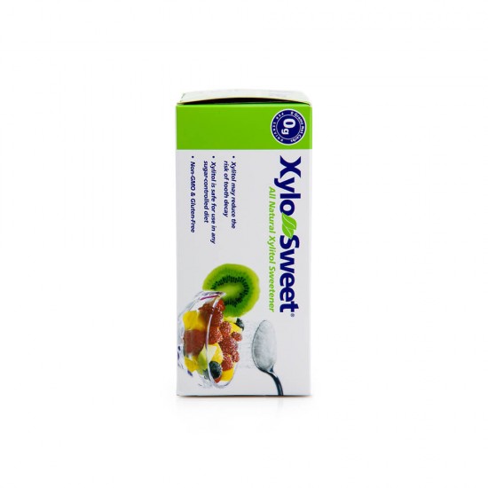 Indulcitor XyloSweet, 100% xylitol, 100% natural, cutie 100 pliculete x 4g